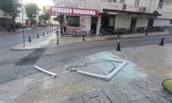 Fırtına pencereyi kopardı, facia kıl payı atlatıldı