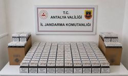 Antalya'da kaçak tütün operasyonu