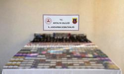 Kemer'de kaçakçılık operasyonu