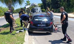 Yüzük ve çiçek bulununca hastaneye gitti