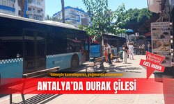 ‘Güneşte kavruluyoruz, yağmurda ıslanıyoruz’ Antalya’da durak çilesi