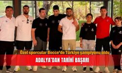 Özel sporcular Bocce’de Türkiye şampiyonu oldu: Adalya’dan  tarihi başarı