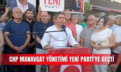 CHP Manavgat yönetimi Yeni Parti'ye geçti