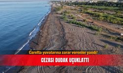 Caretta yuvalarına zarar verenler yandı! Cezası dudak uçuklattı