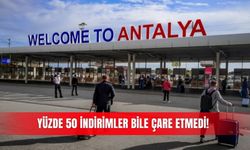 Yüzde 50 indirimler bile çare etmedi!