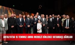 Antalya'da 15 Temmuz Anma Merkezi binlerce vatandaşı ağırladı
