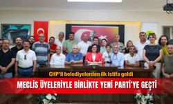 CHP’li belediyelerden ilk istifa geldi: Meclis üyeleriyle birlikte Yeni Parti’ye geçti