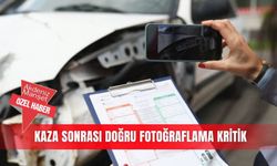 Kaza sonrası doğru fotoğraflama kritik
