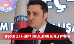 TEÇ-SEN’den e-sınav  ücretlerinde adalet çağrısı