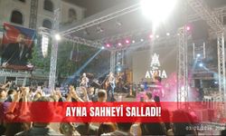 Ayna sahneyi salladı!