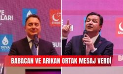 Babacan ve Arıkan ortak mesaj verdi