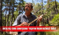 Antalyalı cura sanatçısına 'Yaşayan İnsan Hazinesi' ödülü