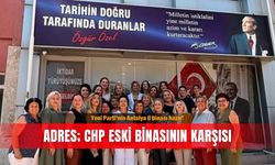 Yeni Parti’nin Antalya il binası hazır! Adres; CHP eski binasının karşısı