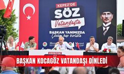 Başkan Kocagöz vatandaşı dinledi