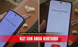 Telefon dolandırıcıları yaşlı kadını hedef aldı: Kızı son anda kurtardı