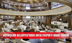 Büyükşehir Belediyesi'nden Antalyaspor'a nakdi yardım
