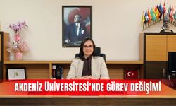 Akdeniz Üniversitesi’nde görev değişimi