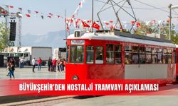 Büyükşehir'den Nostalji Tramvayı açıklaması