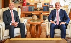 Bakan Ersoy, ABD’nin Ankara Büyükelçisi Tom Barrack’ı ağırladı