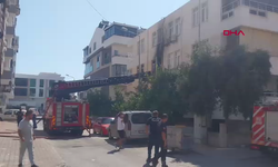 Daire yangında kullanılamaz hale geldi