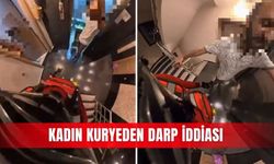 Kadın kuryeden darp iddiası
