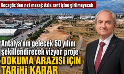 Kocagöz’den net mesaj: Asla rant işine girilmeyecek... Dokuma arazisi için tarihi karar!