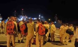 Marmaris’te arazözler çıkarma gemileriyle bölgeye gidiyor