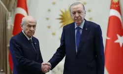 Cumhurbaşkanı Erdoğan, Bahçeli'yi kabul etti