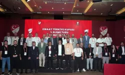 Ziraat Türkiye Kupası 1'inci eleme turu kura çekimi yapıldı