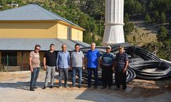 Büyükşehir’den Alanya kırsalına su borusu desteği