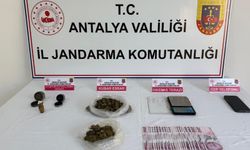 Serik'te uyuşturucu baskını