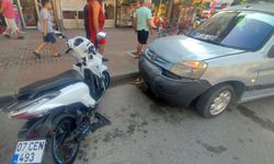 Kırmızı ışık ihlali kazayla bitti!