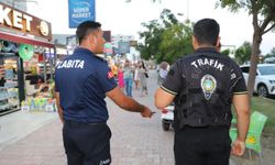 Aksu'da kaldırım işgallerine geçit yok