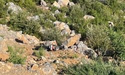 Alanya'da motosiklet uçuruma yuvarlandı