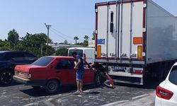 Kırmızı ışıkta duran tıra arkadan daldı