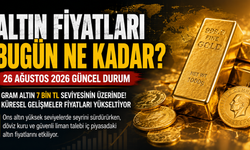 Altın fiyatları bugün ne kadar? 26 Ağustos 2026 gram, çeyrek ve cumhuriyet altını fiyatları