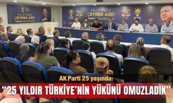 AK Parti 25 yaşında:  “25 yıldır Türkiye’nin yükünü omuzladık”