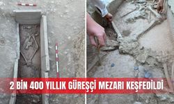 2 bin 400 yıllık güreşçi mezarı keşfedildi