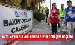 Antalya’nın bulvarlarında büyük dönüşüm başladı