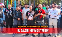 Kepez’de kuryeler kontak kapattı: ‘Bu saldırı hepimize yapıldı’