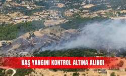 Kaş yangını kontrol altına alındı