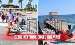 Deniz keyfinde engel kalmadı