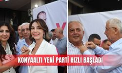 Konyaaltı Yeni Parti hızlı başladı