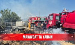 Manavgat'ta yangın