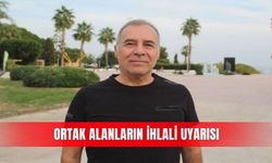 Ortak alanların ihlali uyarısı