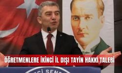 Öğretmenlere ikinci il dışı tayin hakkı talebi