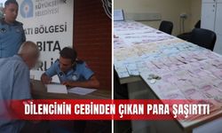 Dilencinin cebinden çıkan para şaşırttı