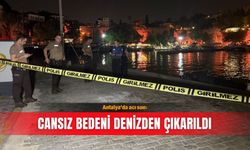 Antalya'da acı son: Cansız bedeni denizden çıkarıldı