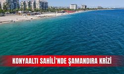 Konyaaltı Sahili’nde şamandıra krizi