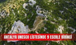 Antalya UNESCO Listesinde 9 eserle birinci
